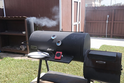 Grilling on an Offset Smoker